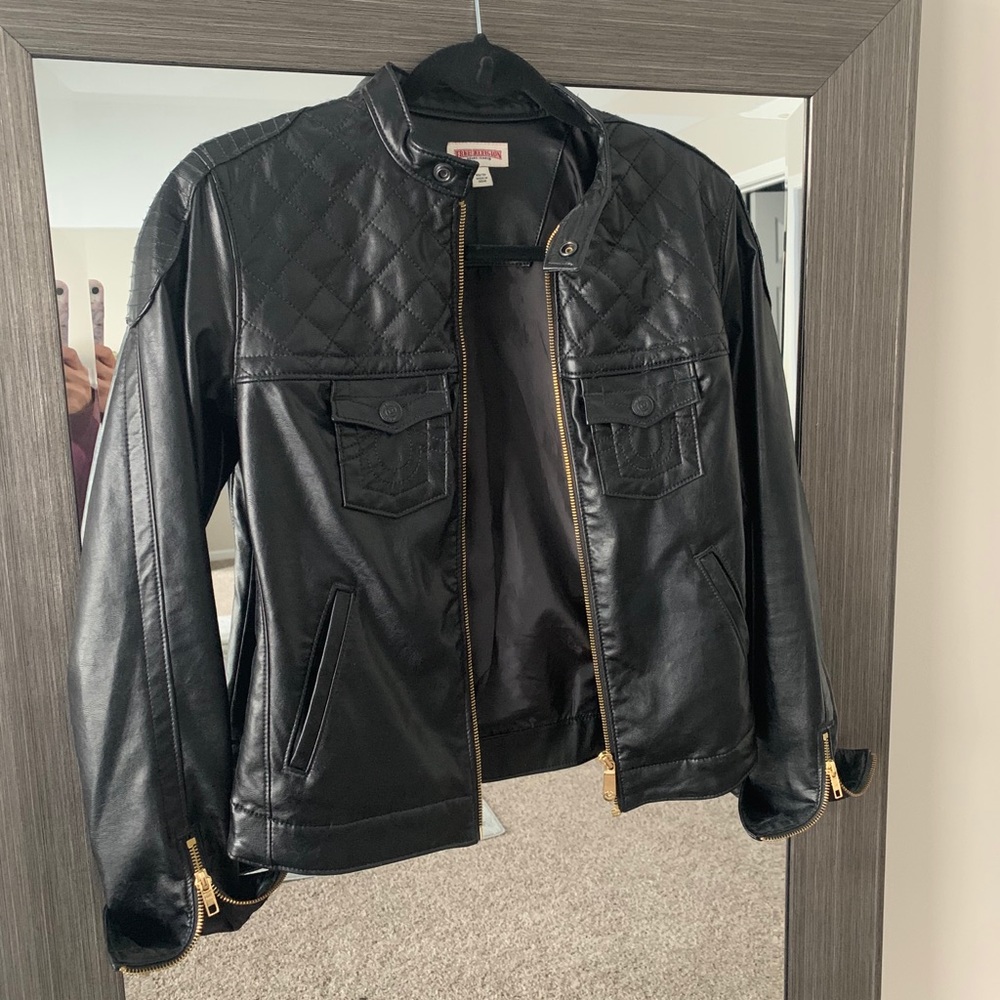 True Religion Leather jacket